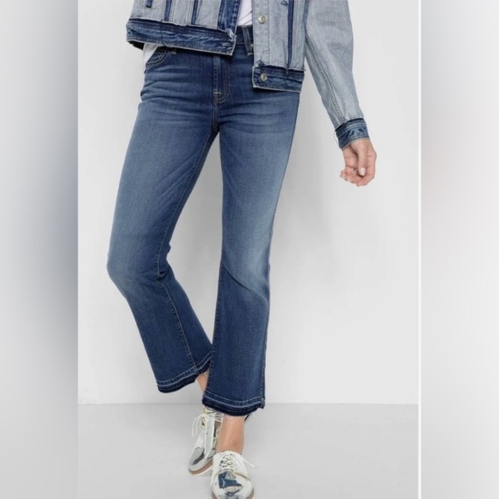 7 For All Mankind Cropped Boot Cut‎